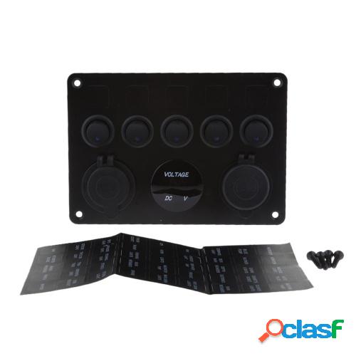 12V / 24V Caja de fusibles en línea Panel de interruptores