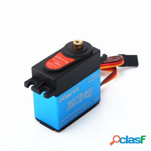 2pcs 20Kg Servo digital impermeable de alto par de torsión