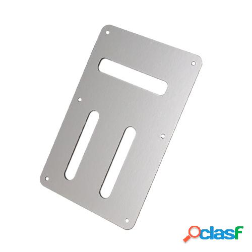 6 agujeros 3 ranuras guitarra eléctrica placa trasera