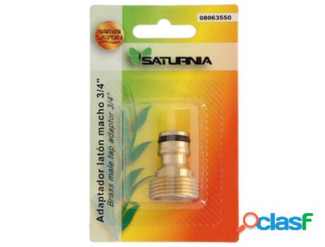 Adaptador manguera laton 3/4 macho