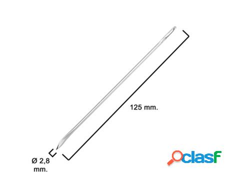 Aguja saquera curva n 5 2,5x125 mm.