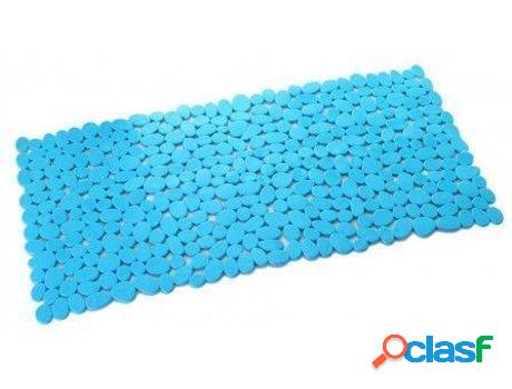 Alfombra HOGAR Y MÁS Antideslizante Con Rectangular De Azul