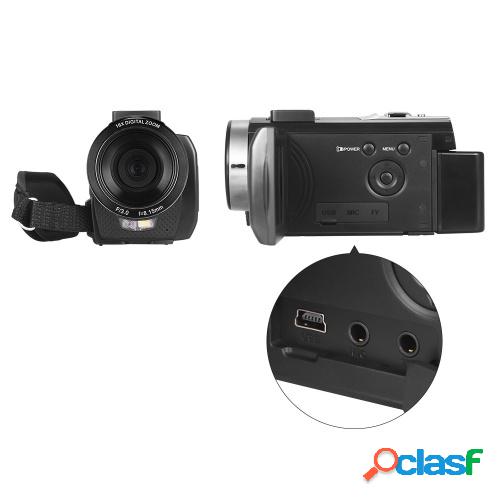 Andoer HDV-201LM 1080P FHD Cámara de video digital