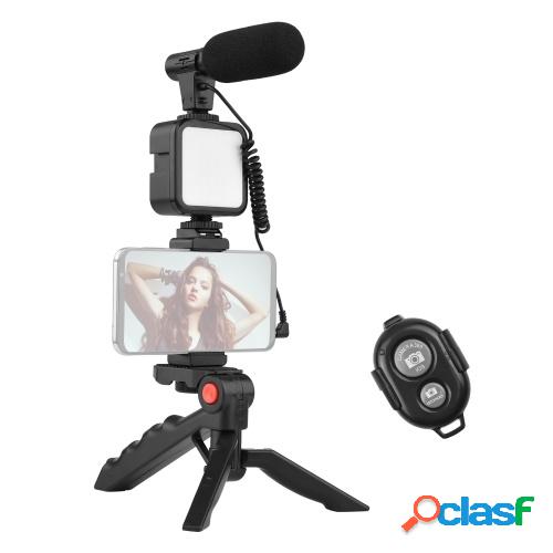 Andoer teléfono Vlog Video Kit con soporte de teléfono de