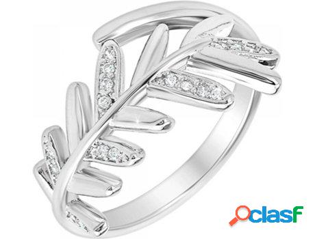 Anillo SC_CRYSTAL Zirconia (bañado a rodio - ajustable)