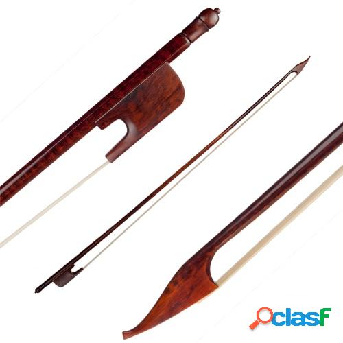 Arco de violonchelo 4/4 Estilo barroco Snakewood Round Stick