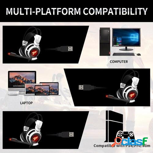 Auriculares para juegos SOMIC G941 USB de 7.1 canales con