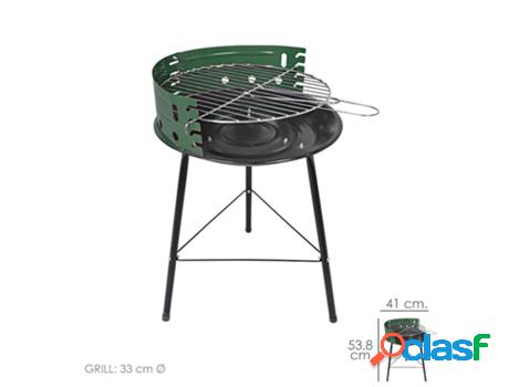 Barbacoa saturnia cocinero redonda 47x36x56 (alt.) cm.