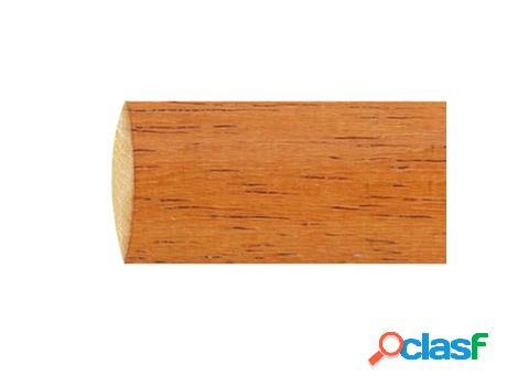 Barra madera lisa 1,2 metros x 20 mm. teca