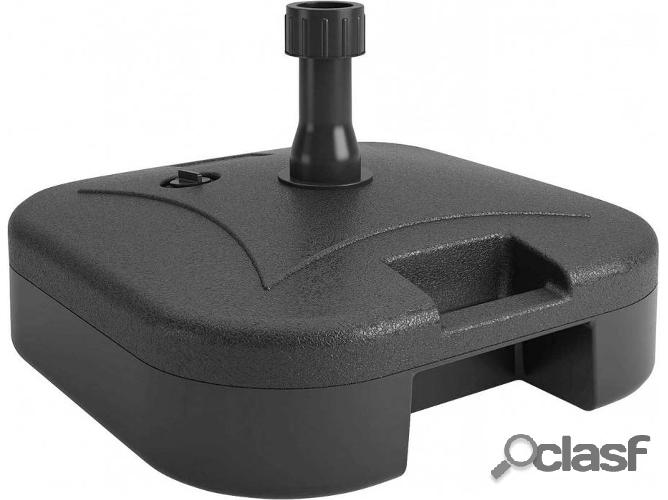 Base de Parasoles AKTIVE 62199 Negro (44.5x44.5x12.5cm)