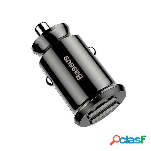 Baseus DC12V-24V 3.1A Cargador de coche Carga rápida