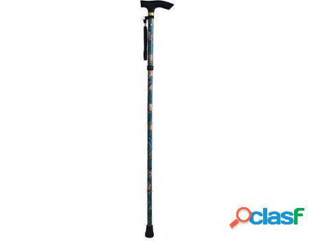 Baston- Muletas HOGAR Y MÁS Plegable Regulable De Aluminio
