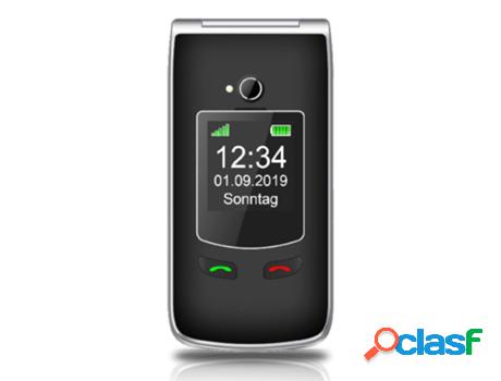 Beafon Sl595 Plus Senior Flip Phone - Negro