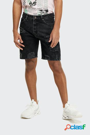 Bermuda polinesia denim regular hombre
