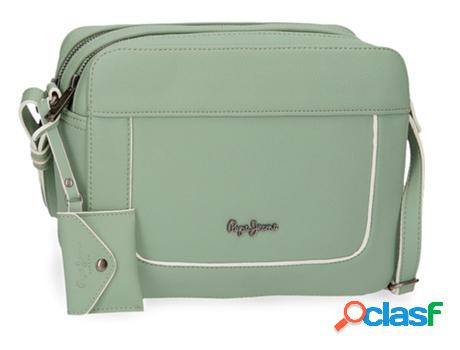 Bolsa de Hombro PEPE JEANS Jeny Sintético Mujer (Verde)