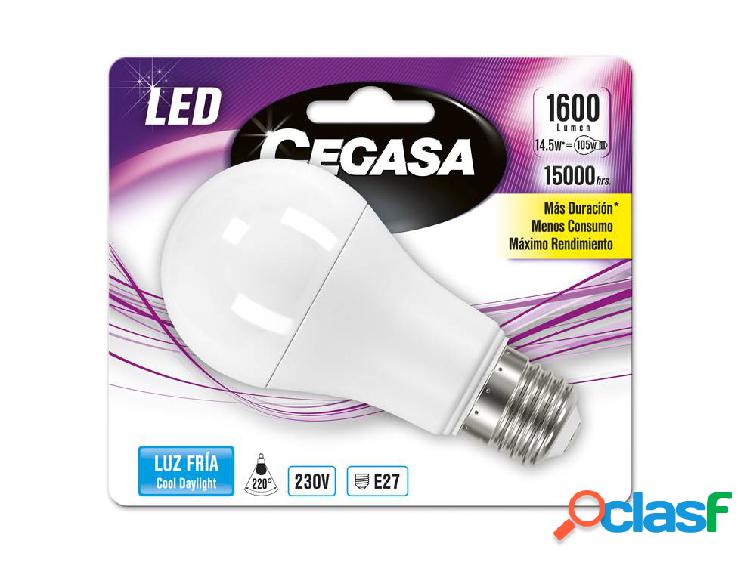 Bombilla cegasa led standard e27 1600lm