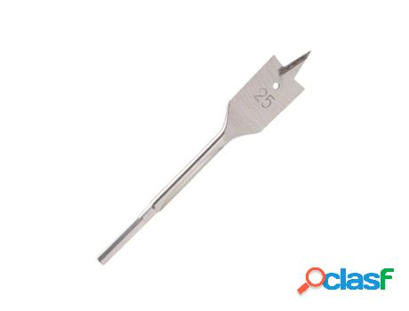 Broca plana madera 3 puntas wolfpack 25,00 mm.