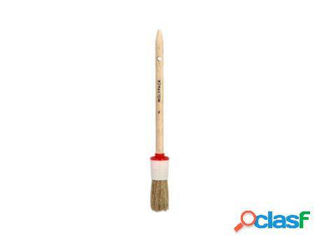 Brocha brico redonda cerda blanca n 4