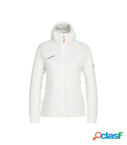 CHAQUETA FIBRA MAMMUT CON CAPUCHA RIME LIGHT IN FLEX MUJER