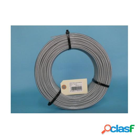 Cable Acero Galv 6X7+1 02Mm Recubierto Pvc Cursol 100 Mt