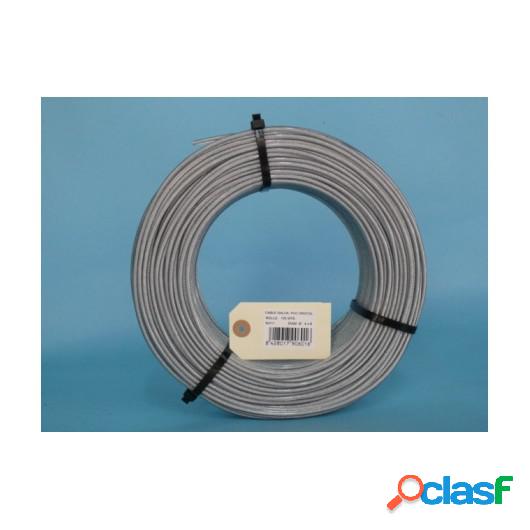 Cable Acero Galv 6X7+1 04Mm Recubierto Pvc Cursol 100 Mt