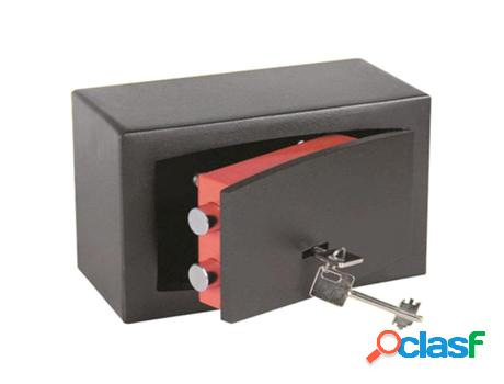 Caja fuerte sobreponer con llave 22x13x11cm