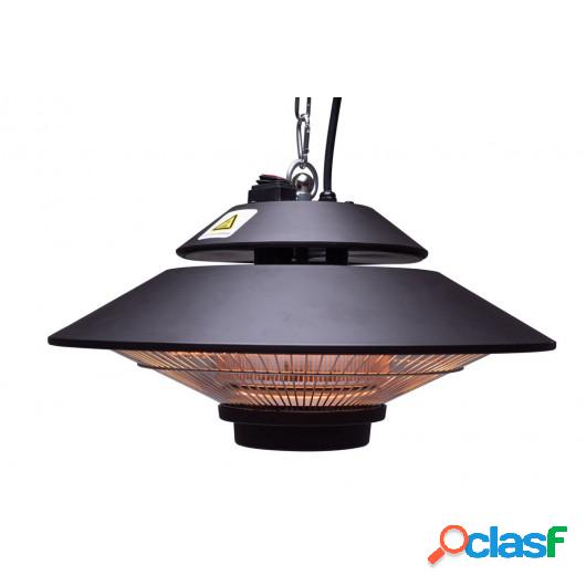 Calefactor Electrico 2000W Ip34 Halogeno Terraz Con Mando