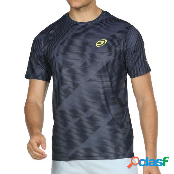 Camiseta bullpadel meder negra l