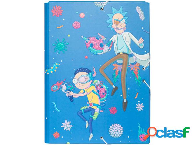 Carpeta RICK & MORTY Virus Azul