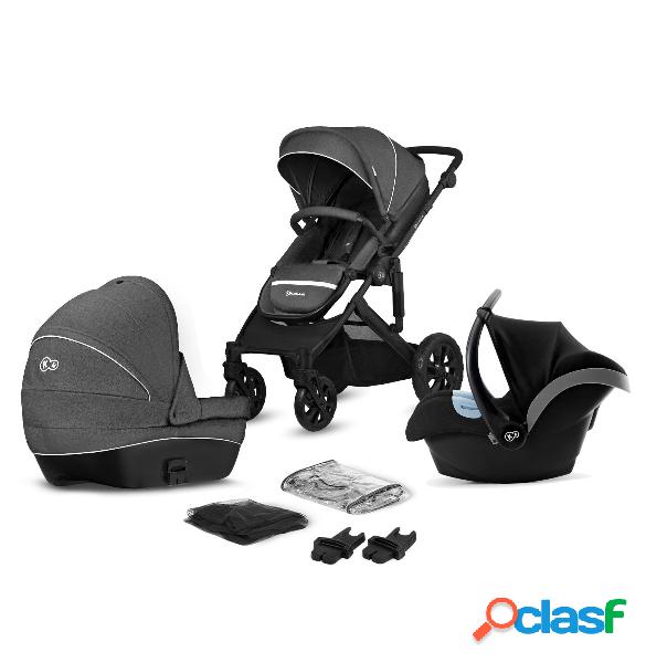 Carrito Bebé 3en1 PRIME LITE antracita