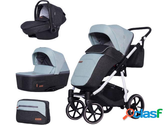 Carrito de Bebé Individual RIKO Swift Natural + Kite Isofix