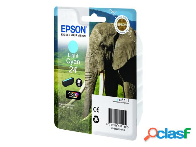 Cartucho de tinta original EPSON, Tinta Claria Photo, 24,