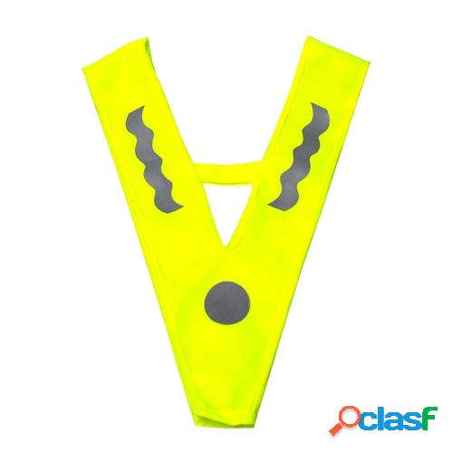 Chaleco reflectante de alta visibilidad para niños Deporte