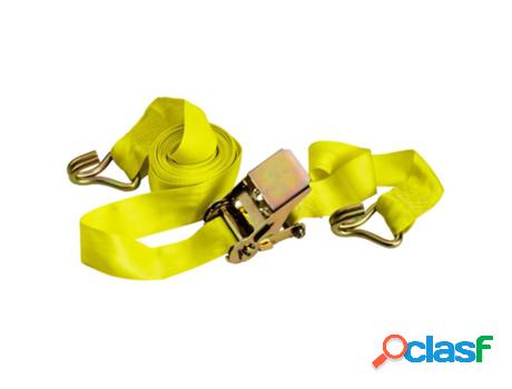 Cinta de amarre con ratchet 38 mm. x 6 metros (1 pieza)