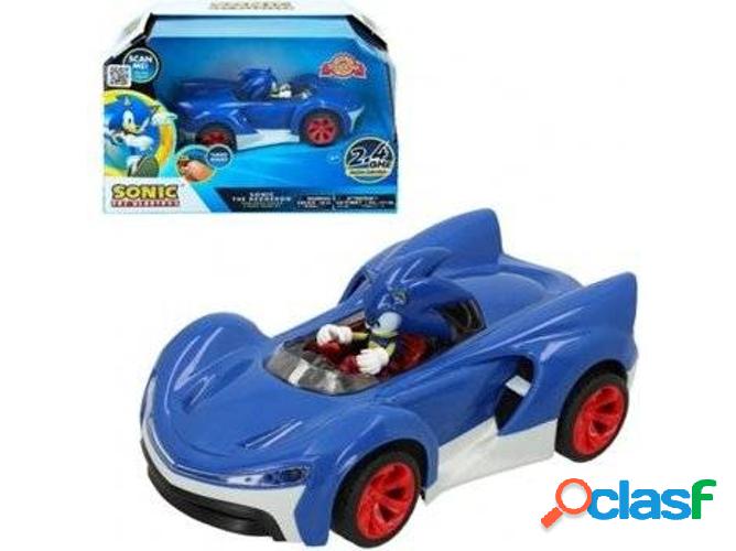 Coche Teledirigido COLORBABY Sonic (Azul - Edad Mínima: 6)