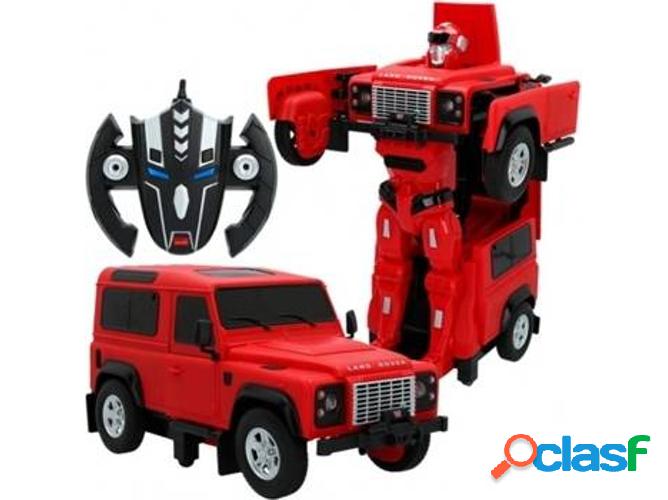 Coche Teledirigido RC RASTAR Land Rover Defender (Rojo - 405