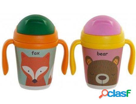 Cocina HOGAR Y MÁS Mug De Bambú Reciclado De Animale Tipo