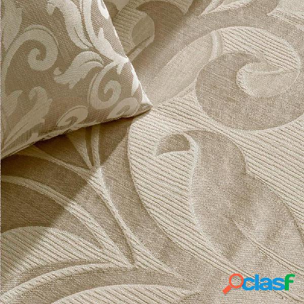 Colcha Bouti Estampada Jacquard. Modelo Donatella - Oro /