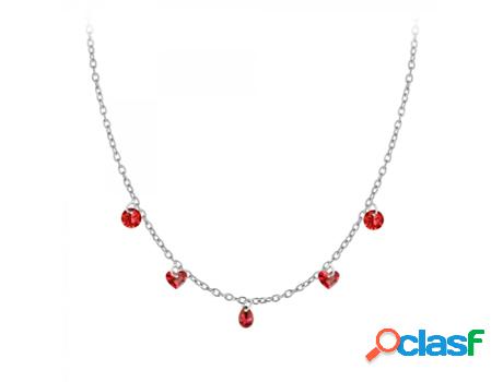 Collar SC_CRYSTAL Cristales (Acero - 35cm)