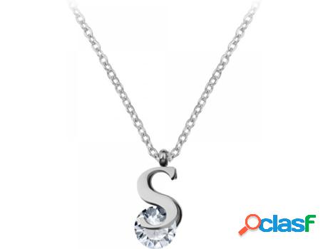 Collar SC_CRYSTAL Cristales (bañado a rodio - 10 x 7 mm)