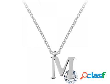 Collar SC_CRYSTAL Cristales (bañado a rodio - 13 x 9 mm)