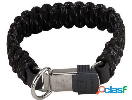 Collar para Perros HS SPRENGER Paraquedista Negro (55 cm)