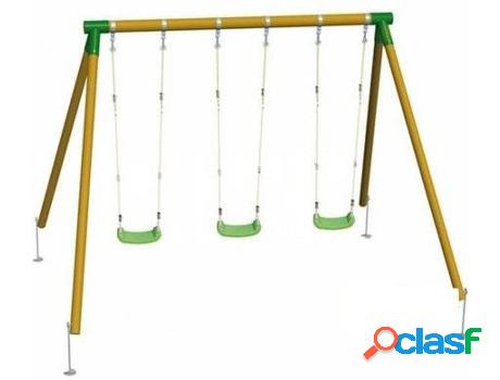 Columpio MASGAMES Etna (3.43x1.94x2.21m - Amarillo - Edad