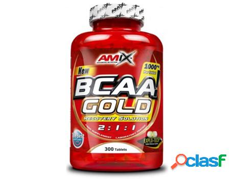 Complemento Alimentar AMIX Bcaa Gold300 Tabl