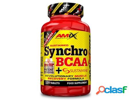 Complemento Alimentar AMIX PRO Synchro Bcaa + Sustamine 120