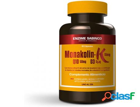 Complemento Alimentar ENZIMESAB Monakolin K+Q10+D3Ulas (60