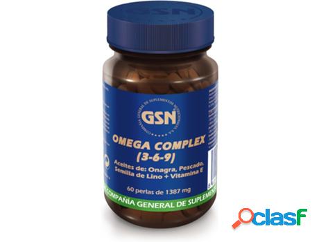 Complemento Alimentar GSN Omega Complex 3 - 6 - 9 60
