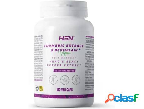 Complemento Alimentar HSN Extrato De Curcuma (120 veg caps)
