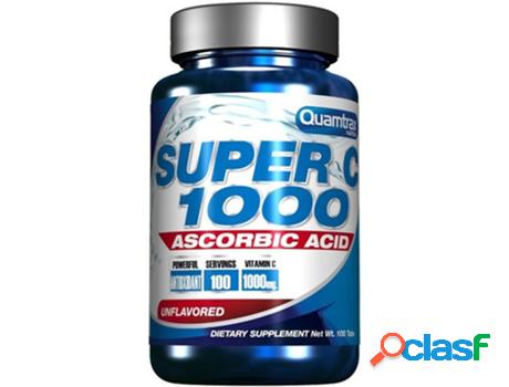 Complemento Alimentar QUAMTRAX Super C 1000 100 Tabs (1000