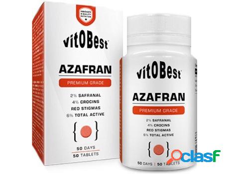 Complemento Alimentar VITOBEST Azafran 50 Comprimidos-Ayuda